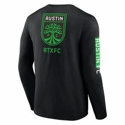 Men's Fanatics Branded Black Austin FC Constant Success Long Sleeve T-Shirt -Metaverse shop unnamed file 14144