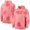 Men's Fanatics Branded Red Chicago Bulls Big & Tall Wordmark Cloud Dye Pullover Hoodie -Metaverse shop unnamed file 14165