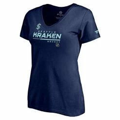 Women's Fanatics Branded Deep Sea Blue Seattle Kraken Authentic Pro Core Collection Prime V-Neck T-Shirt 4 Women's Fanatics Branded Deep Sea Blue Seattle Kraken Authentic Pro Core Collection Prime V-Neck T-Shirt -Metaverse shop unnamed file 14186