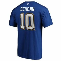 Men's Fanatics Branded Brayden Schenn Blue St. Louis Blues Authentic Stack Player Name & Number T-Shirt -Metaverse shop unnamed file 14222