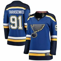 Women's Fanatics Branded Vladimir Tarasenko Royal Home Breakaway Player Jersey