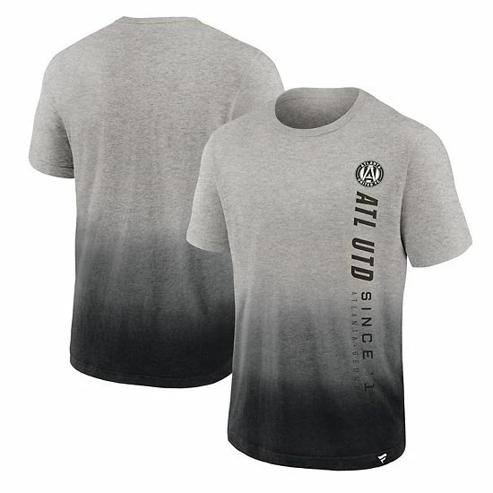 Men's Fanatics Branded Heathered Gray/Black Atlanta United FC Dip-Dye T-Shirt Men's Fanatics Branded Heathered Gray/Black Atlanta United FC Dip-Dye T-Shirt -Metaverse shop unnamed file 14241