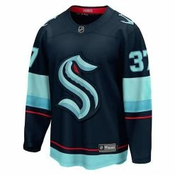 Men's Fanatics Branded Yanni Gourde Deep Sea Blue Seattle Kraken Home Premier Breakaway Player Jersey 4 Men's Fanatics Branded Yanni Gourde Deep Sea Blue Seattle Kraken Home Premier Breakaway Player Jersey -Metaverse shop unnamed file 14247