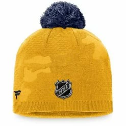 Women's Fanatics Branded Gold/Navy Nashville Predators Authentic Pro Team Locker Room Beanie With Pom 7 Women's Fanatics Branded Gold/Navy Nashville Predators Authentic Pro Team Locker Room Beanie With Pom -Metaverse shop unnamed file 14267