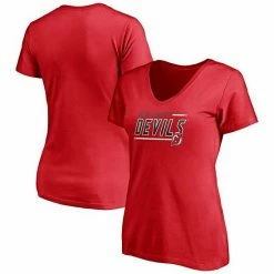 Women's Fanatics Branded Red New Jersey Devils Plus Size Mascot In Bounds V-Neck T-Shirt 3 Women's Fanatics Branded Red New Jersey Devils Plus Size Mascot In Bounds V-Neck T-Shirt -Metaverse shop unnamed file 14273