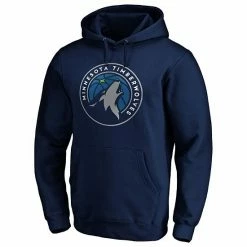 Men's Fanatics Branded Karl-Anthony Towns Navy Minnesota Timberwolves Team Playmaker Name & Number Pullover Hoodie -Metaverse shop unnamed file 1432