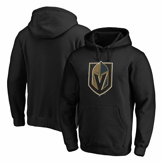 Men's Fanatics Branded Black Vegas Golden Knights Primary Team Logo Fleece Pullover Hoodie Men's Fanatics Branded Black Vegas Golden Knights Primary Team Logo Fleece Pullover Hoodie -Metaverse shop unnamed file 14335