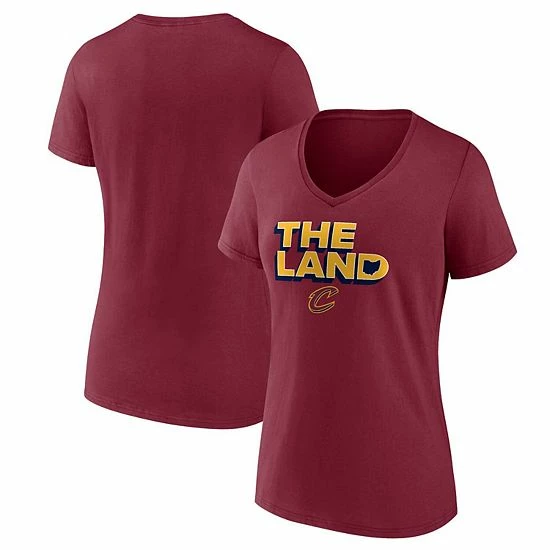 Women's Fanatics Branded Wine Cleveland Cavaliers Hometown Collection T-Shirt Women's Fanatics Branded Wine Cleveland Cavaliers Hometown Collection T-Shirt -Metaverse shop unnamed file 14349