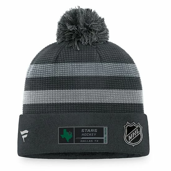 Men's Fanatics Branded Charcoal Dallas Stars Authentic Pro Home Ice Cuffed Knit Hat with Pom Men's Fanatics Branded Charcoal Dallas Stars Authentic Pro Home Ice Cuffed Knit Hat With Pom -Metaverse shop unnamed file 14358