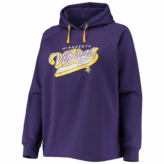 Women's Fanatics Branded Purple Minnesota Vikings Plus Size First Contact Raglan Pullover Hoodie Women's Fanatics Branded Purple Minnesota Vikings Plus Size First Contact Raglan Pullover Hoodie -Metaverse shop unnamed file 14360