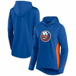 Women's Fanatics Branded Royal/Orange New York Islanders Authentic Pro Locker Room Pullover Hoodie -Metaverse shop unnamed file 14370