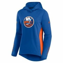 Women's Fanatics Branded Royal/Orange New York Islanders Authentic Pro Locker Room Pullover Hoodie -Metaverse shop unnamed file 14371