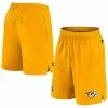 Men's Fanatics Branded Gold Nashville Predators Authentic Pro Rink Shorts -Metaverse shop unnamed file 14378