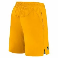 Men's Fanatics Branded Gold Nashville Predators Authentic Pro Rink Shorts -Metaverse shop unnamed file 14381