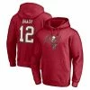 Men's Fanatics Branded Tom Brady Red Tampa Bay Buccaneers Player Icon Name & Number Pullover Hoodie -Metaverse shop unnamed file 14408