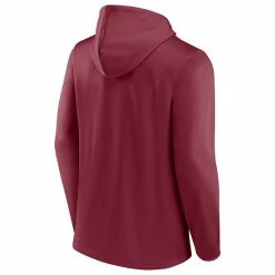 Men's Fanatics Branded Burgundy/Gold Washington Commanders Ball Carrier Full-Zip Hoodie -Metaverse shop unnamed file 1441