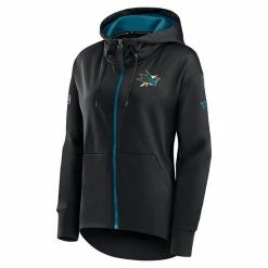 Women's Fanatics Branded Black San Jose Sharks Authentic Pro Rink Full-Zip Hoodie 4 Women's Fanatics Branded Black San Jose Sharks Authentic Pro Rink Full-Zip Hoodie -Metaverse shop unnamed file 14470