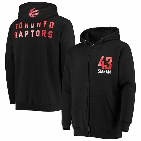 Men's Fanatics Branded Pascal Siakam Black Toronto Raptors Player Name & Number Full-Zip Hoodie Jacket Men's Fanatics Branded Pascal Siakam Black Toronto Raptors Player Name & Number Full-Zip Hoodie Jacket -Metaverse shop unnamed file 14485