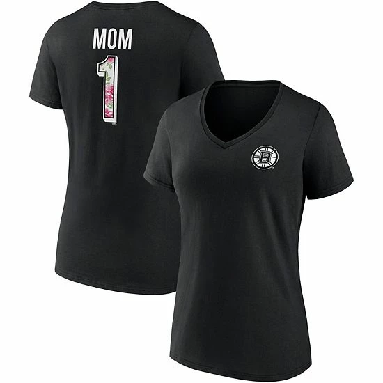 Women's Fanatics Branded Black Boston Bruins Team Mother's Day V-Neck T-Shirt Women's Fanatics Branded Black Boston Bruins Team Mother's Day V-Neck T-Shirt -Metaverse shop unnamed file 14525