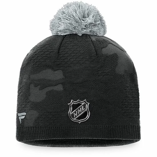 Women's Fanatics Branded Black/Silver Los Angeles Kings Authentic Pro Team Locker Room Beanie with Pom Women's Fanatics Branded Black/Silver Los Angeles Kings Authentic Pro Team Locker Room Beanie With Pom -Metaverse shop unnamed file 14549