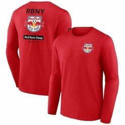 Men's Fanatics Branded Red New York Red Bulls Constant Success Long Sleeve T-Shirt -Metaverse shop unnamed file 14564