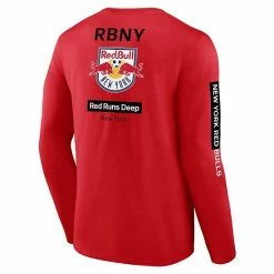 Men's Fanatics Branded Red New York Red Bulls Constant Success Long Sleeve T-Shirt -Metaverse shop unnamed file 14566