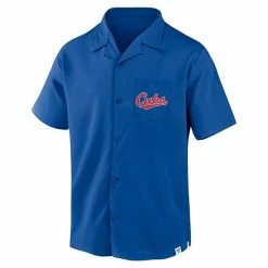 Men's Fanatics Branded Royal Chicago Cubs Proven Winner Camp Button-Up Shirt -Metaverse shop unnamed file 14601