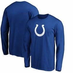 Men's Fanatics Branded Royal Indianapolis Colts Big & Tall Primary Logo Long Sleeve T-Shirt -Metaverse shop unnamed file 14623