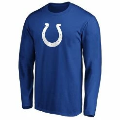 Men's Fanatics Branded Royal Indianapolis Colts Big & Tall Primary Logo Long Sleeve T-Shirt -Metaverse shop unnamed file 14624