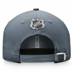 Men's Fanatics Branded Charcoal Vegas Golden Knights Authentic Pro Locker Room Team Adjustable Hat -Metaverse shop unnamed file 14657