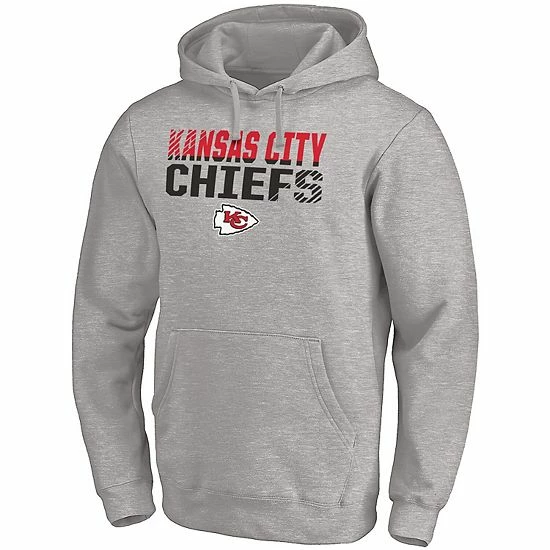 Men's Fanatics Branded Heathered Gray Kansas City Chiefs Fade Out Pullover Hoodie Men's Fanatics Branded Heathered Gray Kansas City Chiefs Fade Out Pullover Hoodie -Metaverse shop unnamed file 147