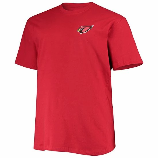 Men's Fanatics Branded Cardinal Arizona Cardinals Big & Tall #1 Dad 2-Hit T-Shirt Men's Fanatics Branded Cardinal Arizona Cardinals Big & Tall #1 Dad 2-Hit T-Shirt -Metaverse shop unnamed file 14715