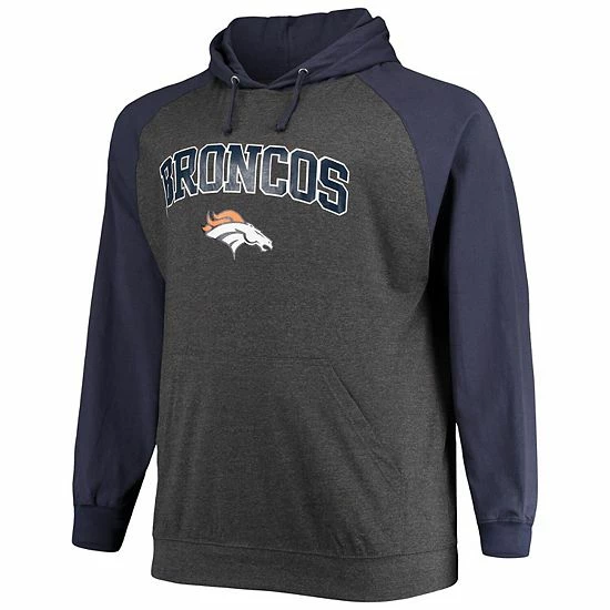 Men's Fanatics Branded Navy/Heathered Charcoal Denver Broncos Big & Tall Lightweight Raglan Pullover Hoodie Men's Fanatics Branded Navy/Heathered Charcoal Denver Broncos Big & Tall Lightweight Raglan Pullover Hoodie -Metaverse shop unnamed file 14748