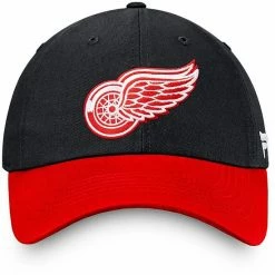 Men's Fanatics Branded Black Detroit Red Wings Core Primary Logo Adjustable Hat 4 Men's Fanatics Branded Black Detroit Red Wings Core Primary Logo Adjustable Hat -Metaverse shop unnamed file 14774