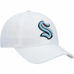 Men's Fanatics Branded White Seattle Kraken Primary Logo Adjustable Hat 5 Men's Fanatics Branded White Seattle Kraken Primary Logo Adjustable Hat -Metaverse shop unnamed file 14780