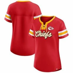 Women's Fanatics Branded Red Kansas City Chiefs Original State Lace-Up T-Shirt 7 Women's Fanatics Branded Red Kansas City Chiefs Original State Lace-Up T-Shirt -Metaverse shop unnamed file 14801