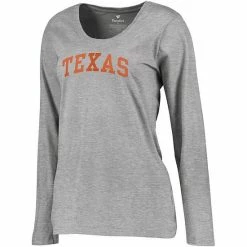 Women's Fanatics Branded Heathered Gray Texas Longhorns Arch Long Sleeve T-Shirt 4 Women's Fanatics Branded Heathered Gray Texas Longhorns Arch Long Sleeve T-Shirt -Metaverse shop unnamed file 14825
