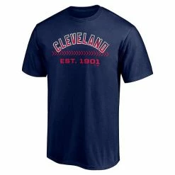 Men's Fanatics Branded Navy Cleveland Indians Big & Tall Dedication T-Shirt -Metaverse shop unnamed file 14837