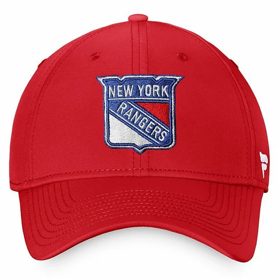 Men's Fanatics Branded Red New York Rangers Core Primary Logo Flex Hat Men's Fanatics Branded Red New York Rangers Core Primary Logo Flex Hat -Metaverse shop unnamed file 14847