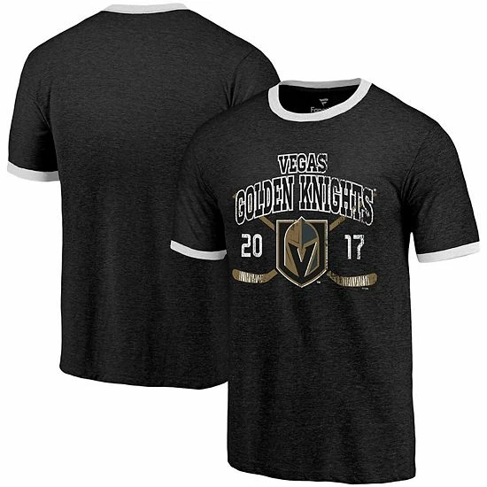 Fanatics Men's Majestic Threads Black Vegas Golden Knights Buzzer Beater Tri-Blend Ringer T-Shirt Fanatics Men's Majestic Threads Black Vegas Golden Knights Buzzer Beater Tri-Blend Ringer T-Shirt -Metaverse shop unnamed file 14863