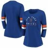 Women's Fanatics Branded Blue New York Knicks Iconic Prolific Modern 3/4-Sleeve T-Shirt 1 Women's Fanatics Branded Blue New York Knicks Iconic Prolific Modern 3/4-Sleeve T-Shirt -Metaverse shop unnamed file 14866