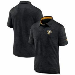 Men's Fanatics Branded Black Pittsburgh Penguins Authentic Pro Rink Polo 3 Men's Fanatics Branded Black Pittsburgh Penguins Authentic Pro Rink Polo -Metaverse shop unnamed file 1487
