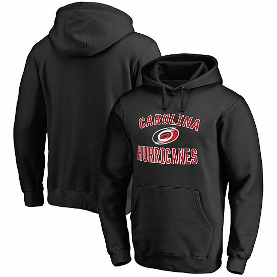 Men's Fanatics Branded Black Carolina Hurricanes Victory Arch Pullover Hoodie Men's Fanatics Branded Black Carolina Hurricanes Victory Arch Pullover Hoodie -Metaverse shop unnamed file 14873