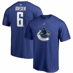Men's Fanatics Branded Brock Boeser Blue Vancouver Canucks Team Authentic Stack Name & Number T-Shirt 5 Men's Fanatics Branded Brock Boeser Blue Vancouver Canucks Team Authentic Stack Name & Number T-Shirt -Metaverse shop unnamed file 14889