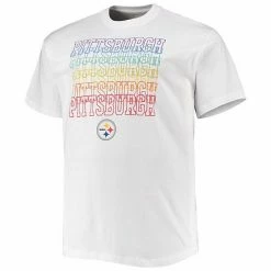 Men's Fanatics Branded White Pittsburgh Steelers Big & Tall City Pride T-Shirt -Metaverse shop unnamed file 14892