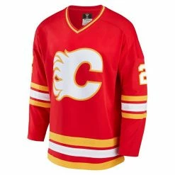 Men's Fanatics Branded Al Macinnis Red Calgary Flames Breakaway Retired Player Jersey -Metaverse shop unnamed file 14908