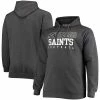 Men's Fanatics Branded Heathered Charcoal New Orleans Saints Big & Tall Practice Pullover Hoodie -Metaverse shop unnamed file 14971