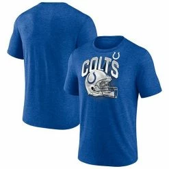 Men's Fanatics Branded Heathered Royal Indianapolis Colts End Around Tri-Blend T-Shirt -Metaverse shop unnamed file 14991