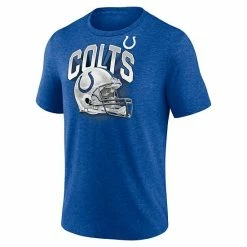 Men's Fanatics Branded Heathered Royal Indianapolis Colts End Around Tri-Blend T-Shirt -Metaverse shop unnamed file 14992