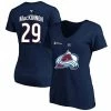 Women's Fanatics Branded Navy Colorado Avalanche 2022 Stanley Cup Champions Plus Size Name & Number V-Neck T-Shirt -Metaverse shop unnamed file 14994